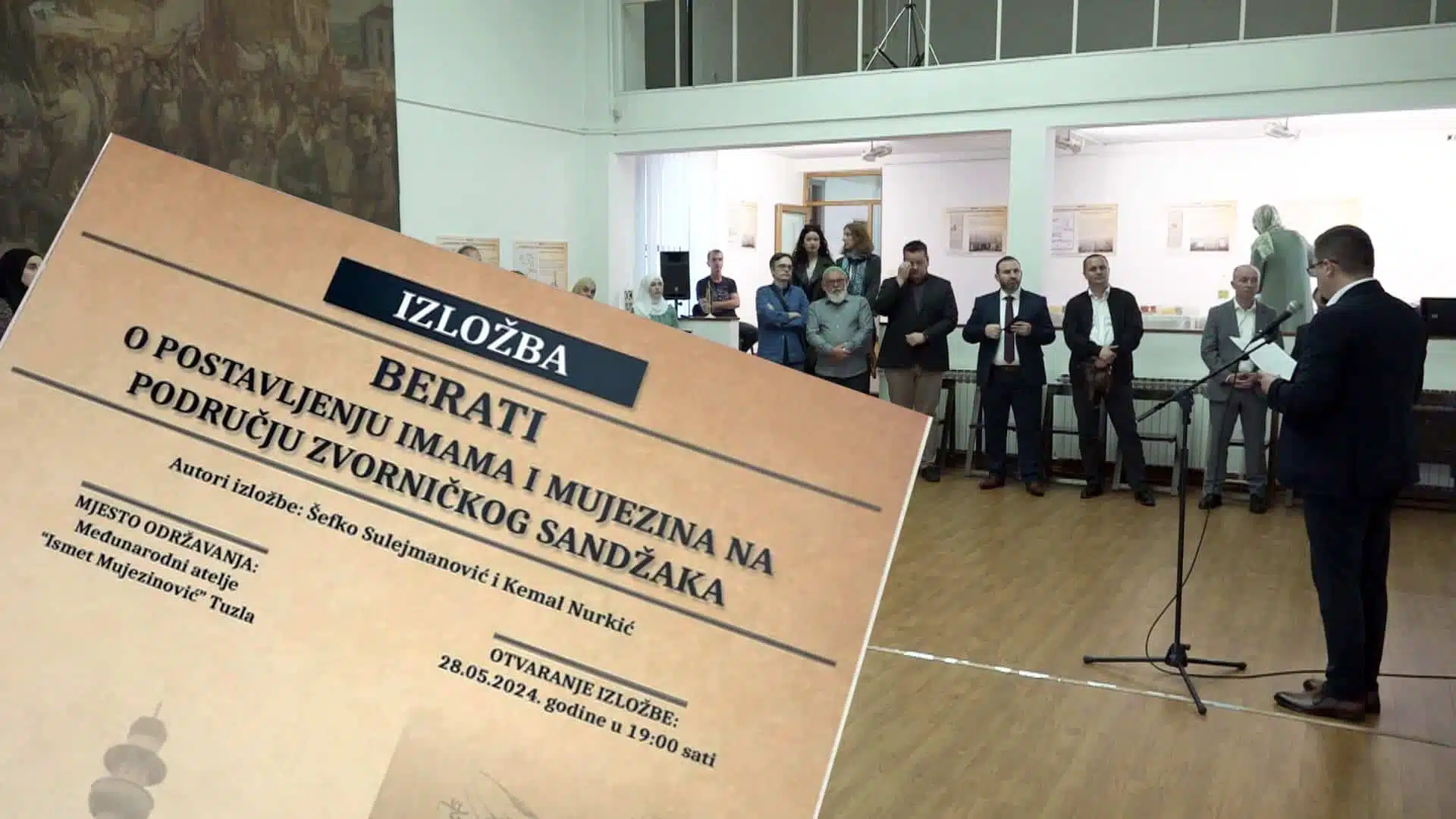 (VIDEO) Otvorena izložba o postavljanju imama i mujezina na području Zvorničkog sandžaka