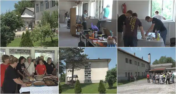 (VIDEO) Prijatelji iz Nizozemske pomagaju učenicima OŠ “Husino” s uređenjem