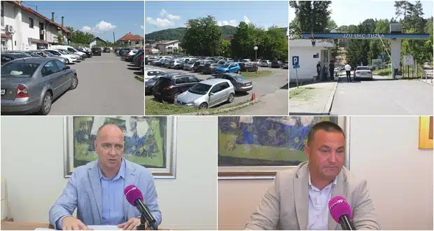 (VIDEO) Kolegij gradonačelnika Tuzle razmatrao Informaciju o izgradnji parkinga kod UKC-a