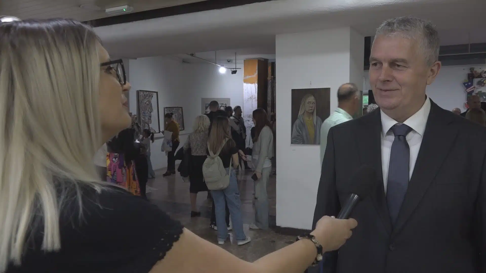 Izložba radova učenika Građevinsko-geodetske škole Tuzla (Video)