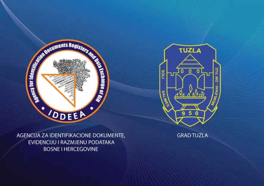 Grad Tuzla i IDDEEA BiH potpisali sporazum o razmjeni podataka i pojednostavljenju administrativnih procedura.