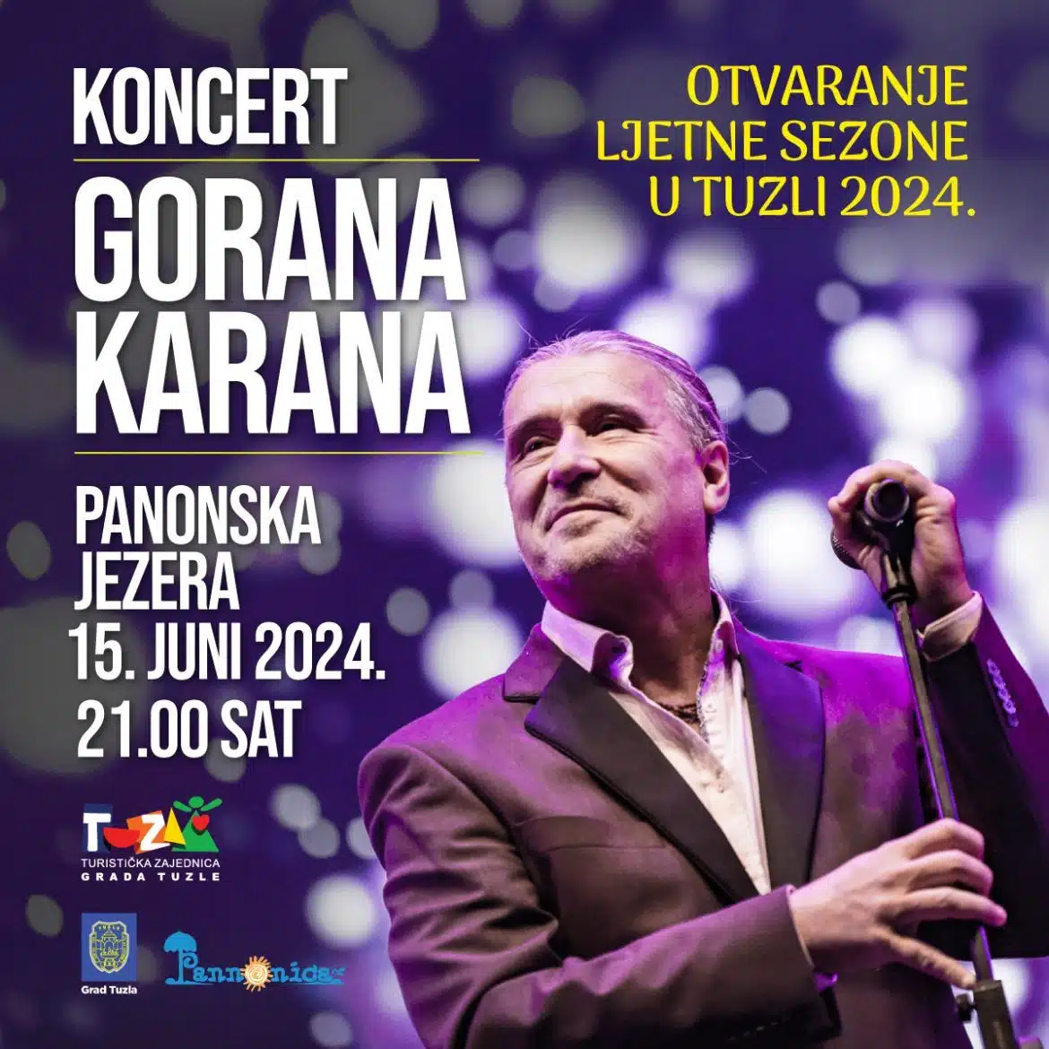 Panonska jezera otvaraju svoja vrata uz koncert Gorana Karana