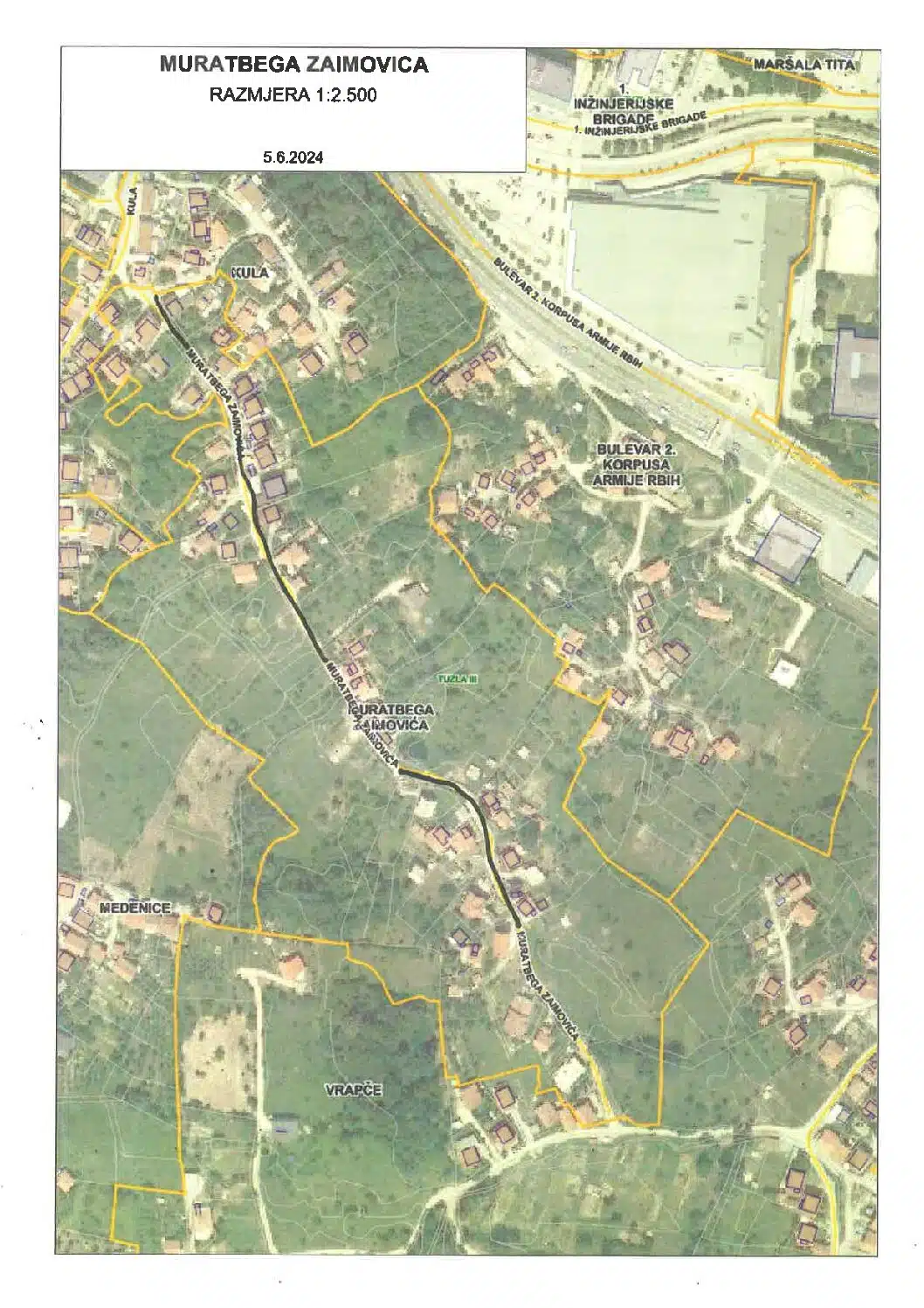 Obustava saobraćaja u ulici Muratbega Zaimovića u Tuzli počinje od sutra