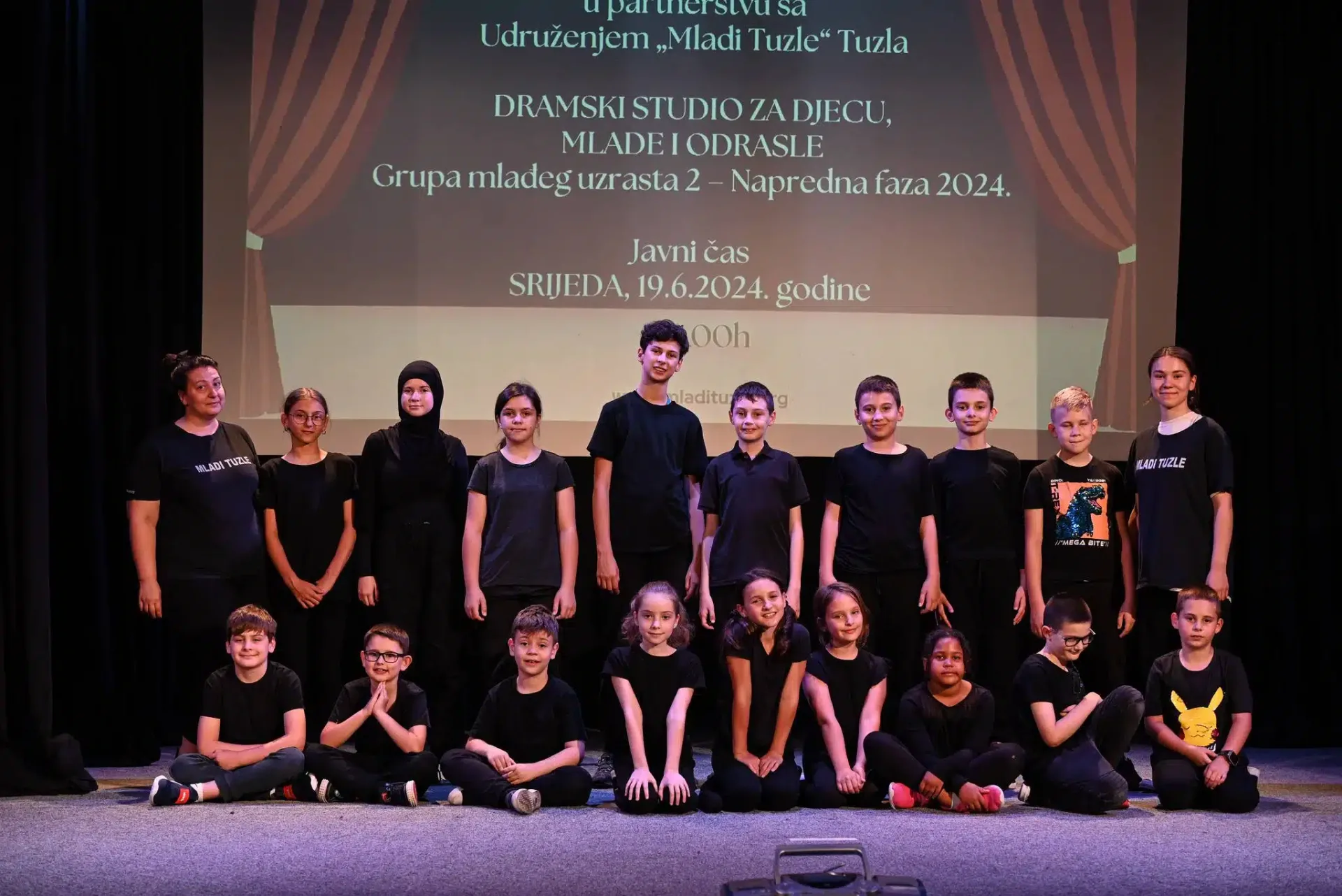 Pozorište mladih Tuzle: Realizovane javne prezentacije Dramskog studija
