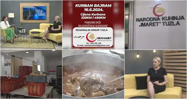 Nastavak akcije uplate i prikupljanja kurbana tuzlanskog Merhameta (VIDEO)