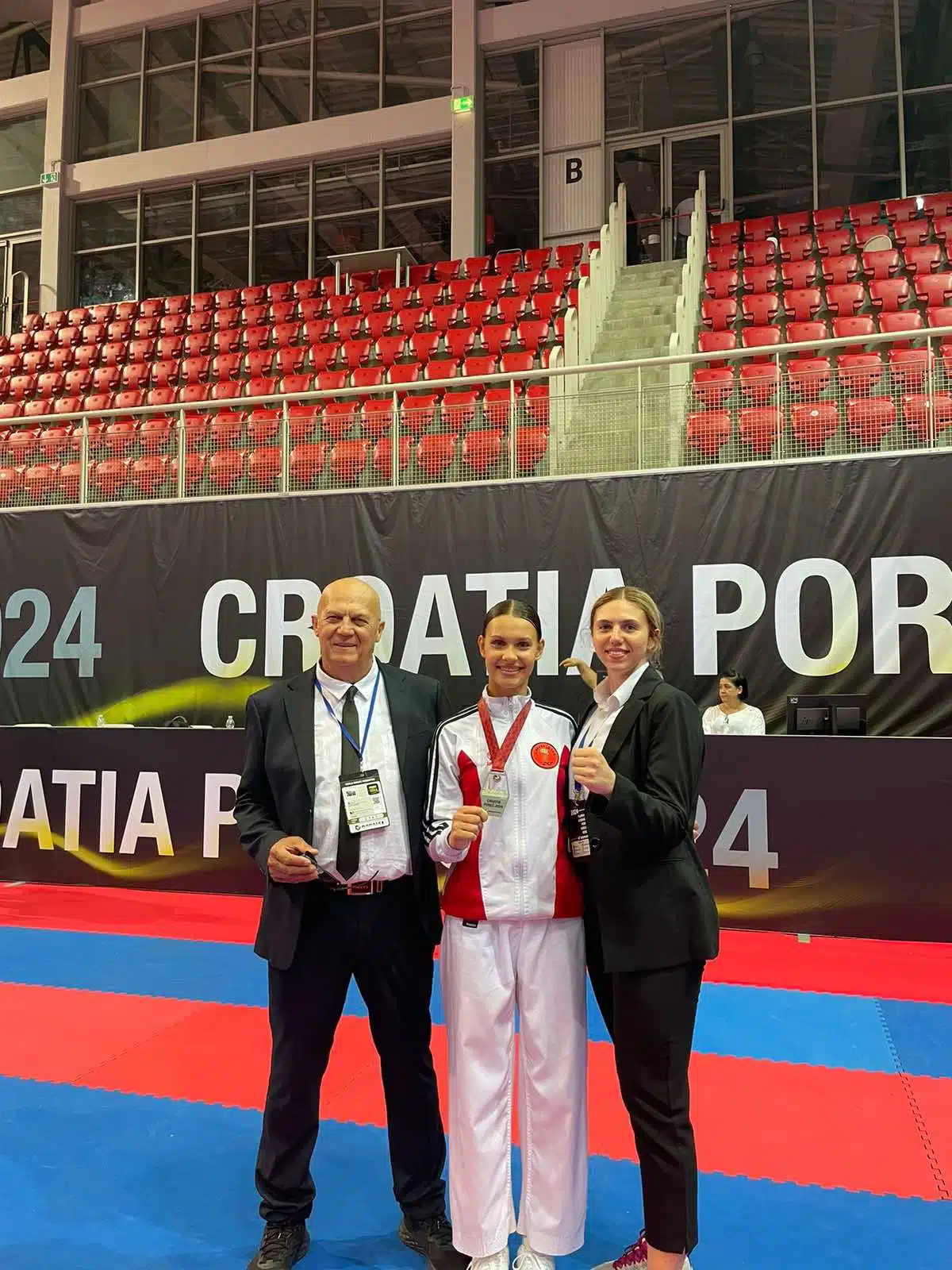 Šejla Aščić u Tuzlu donosi medalju sa WKF Svjetske karate Lige 1 za mlade