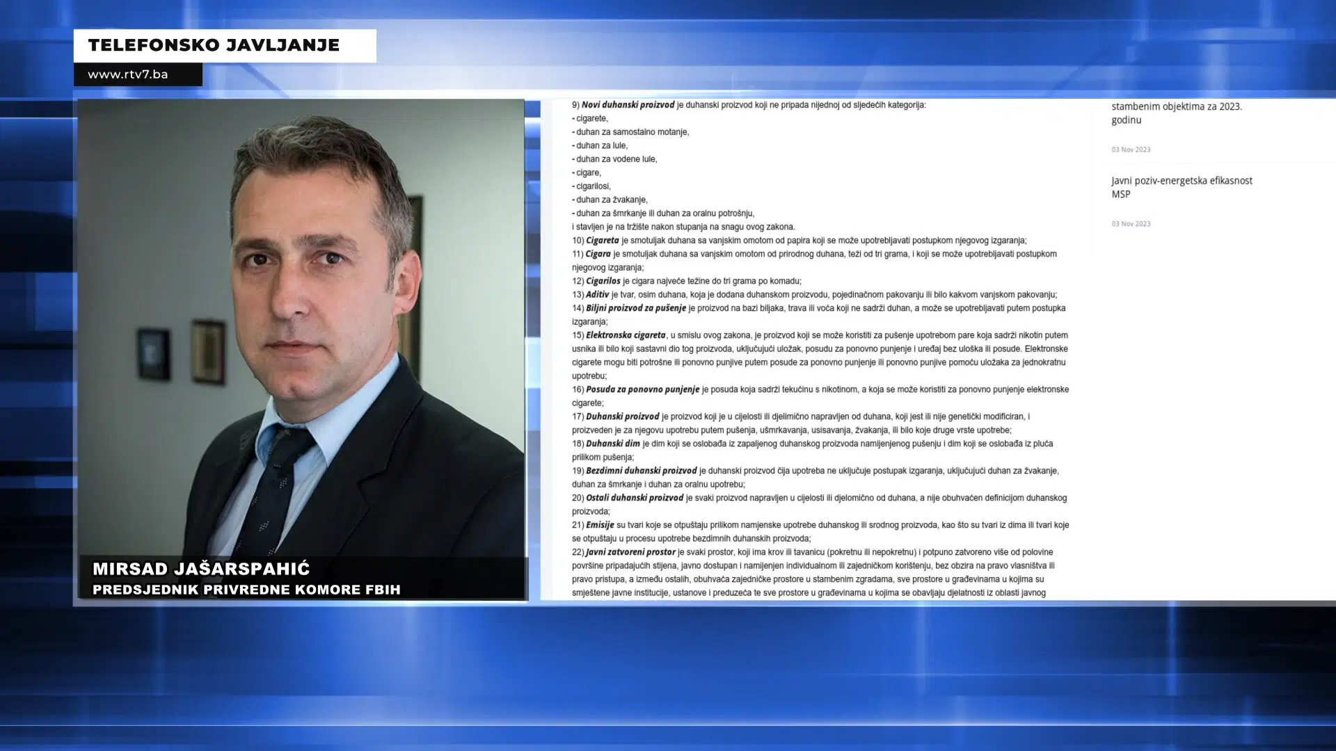 (Video) Počinje potpuna primjena Zakona o kontroli i ograničenoj upotrebi duhana
