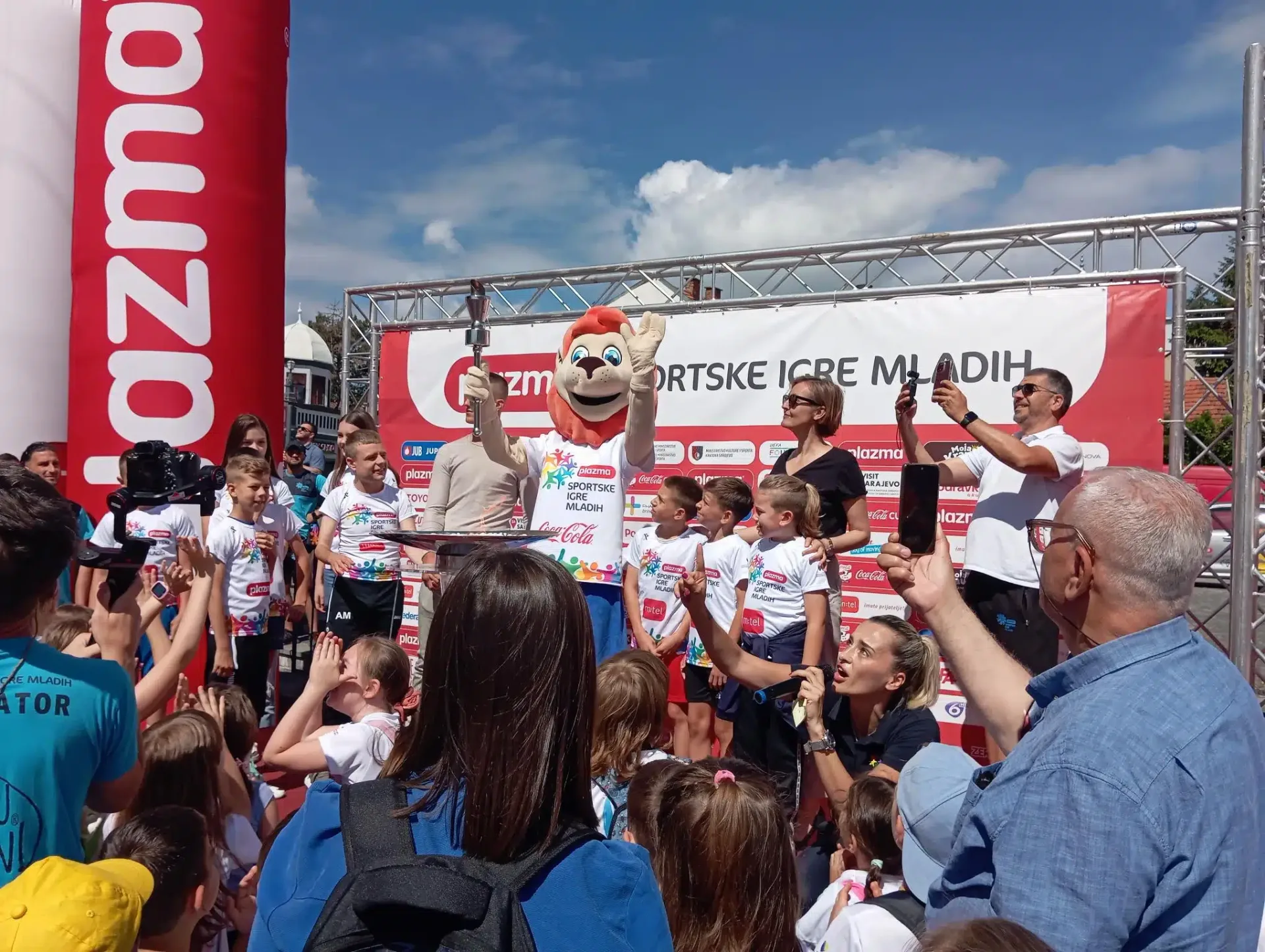 Svečano otvorene Sportske igre mladih na Trgu slobode u Tuzli