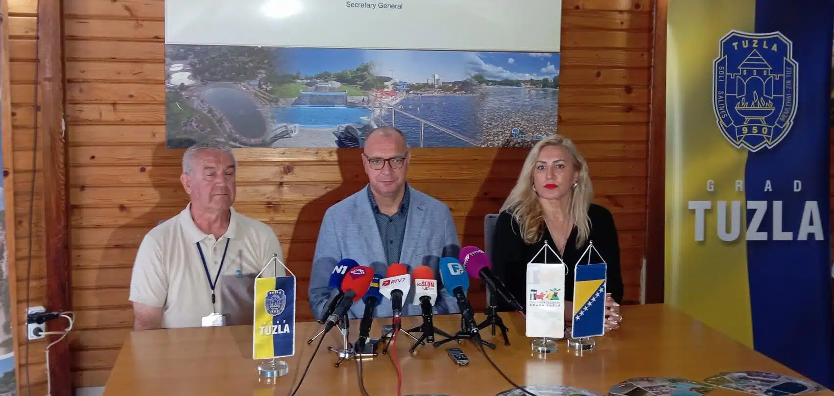 Najava svečanog otvaranja ljetne turističke na Panonskim jezerima u Tuzli