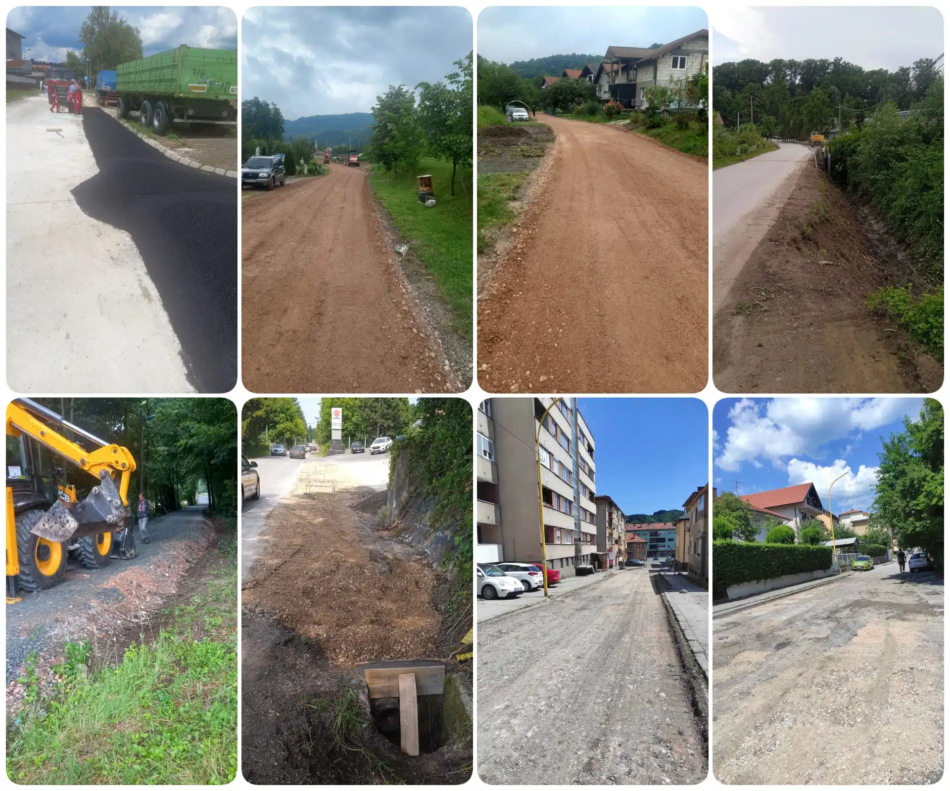 Početak radova na sanaciji puteva u lokalnim zajednicama Požarnica, Kiseljak, Solina, Batva, Bukinje i Kreka