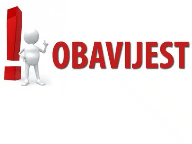 Obavijest o objavi Preliminarne rang liste kandidata za subvencioniranje kamate za rješavanje stambenog pitanja mladih