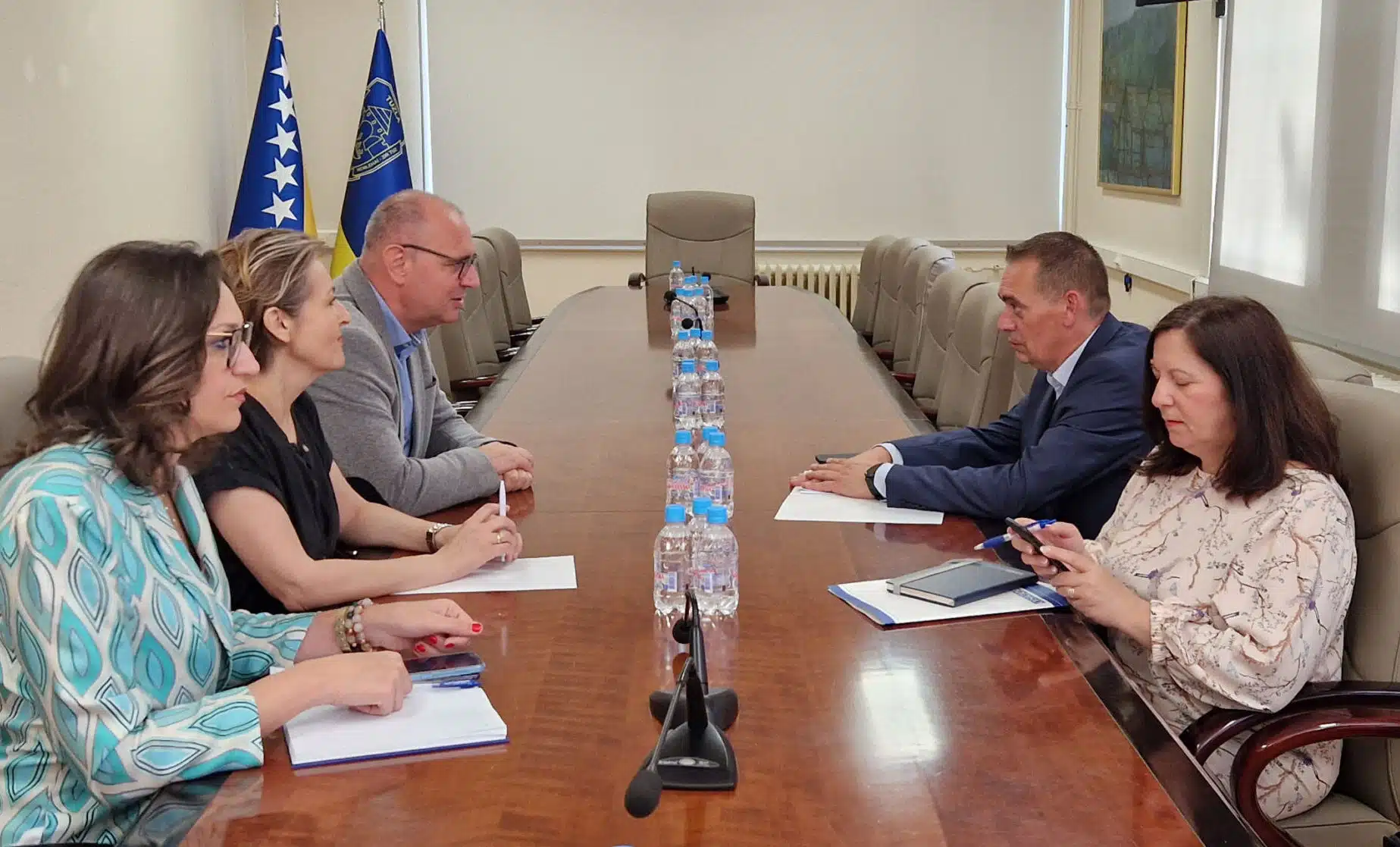 Gradonačelnik Tuzle sastao se sa predstavnicima Misije OSCE-a u BiH