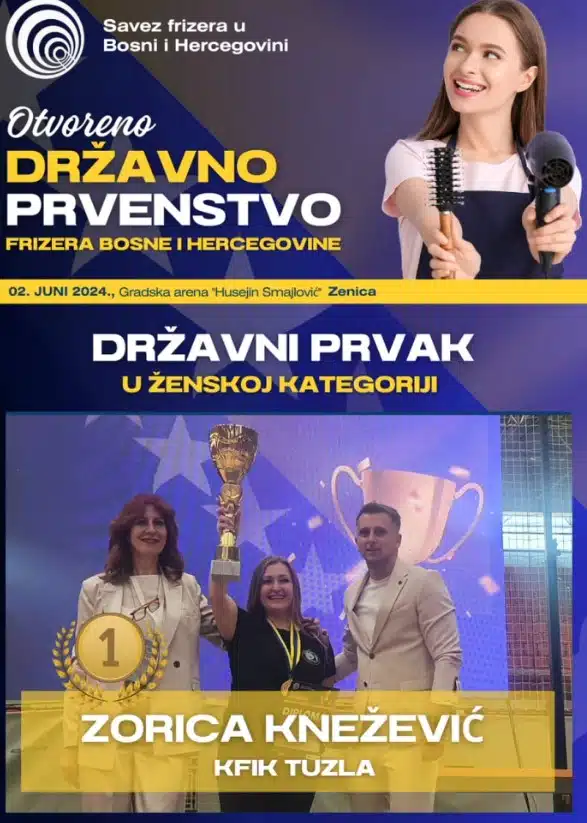 (Video) Vikend priča: Zorica Knežević predstavlja BiH na nadolazećem Svjetskom prvenstvu frizera u Parizu