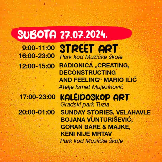 Program petog dana 14. Kaleidoskop festivala