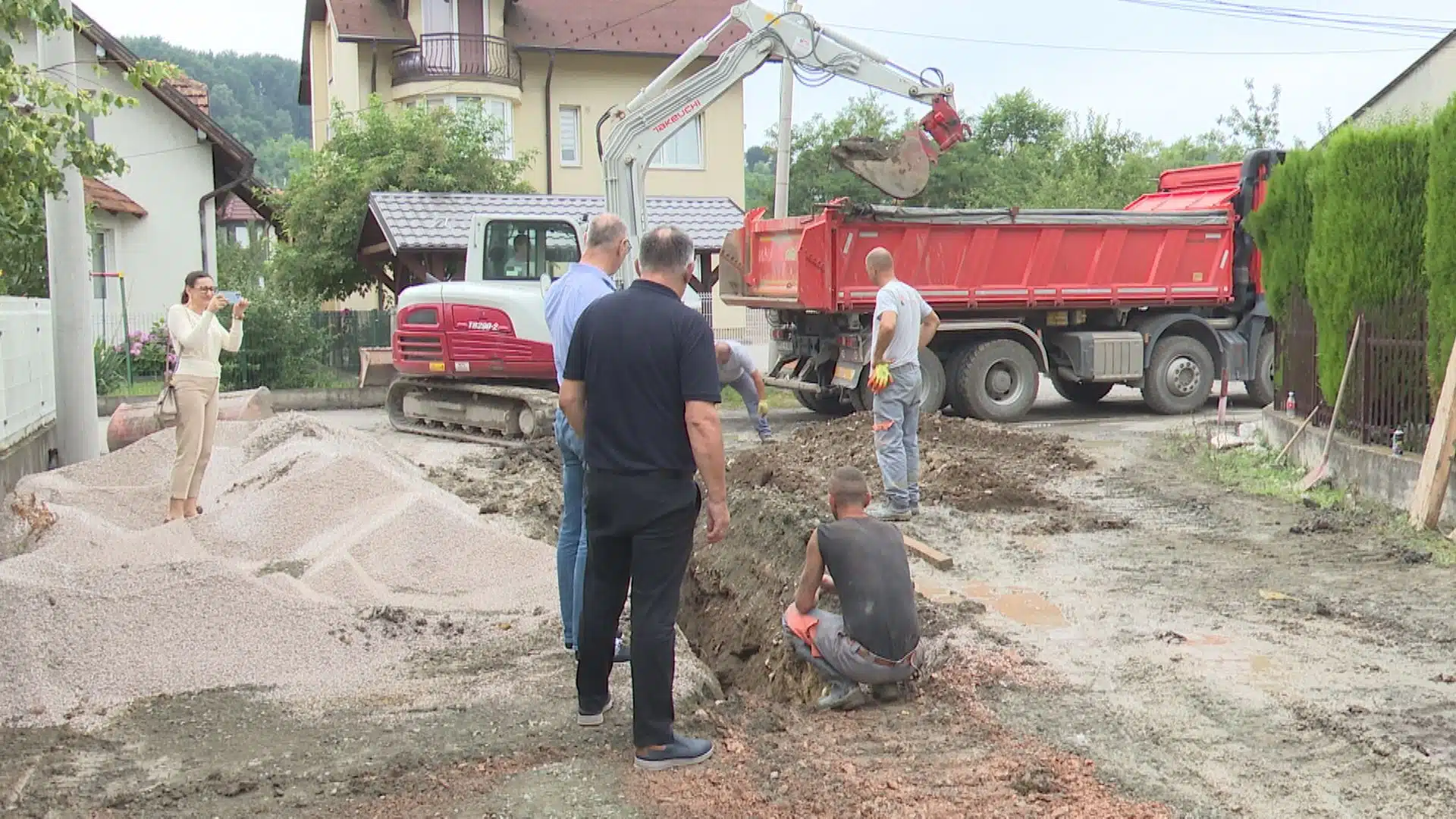 (Video) Mandžukovac: U toku radovi na izgradnji sistema odvodnje oborinskih voda