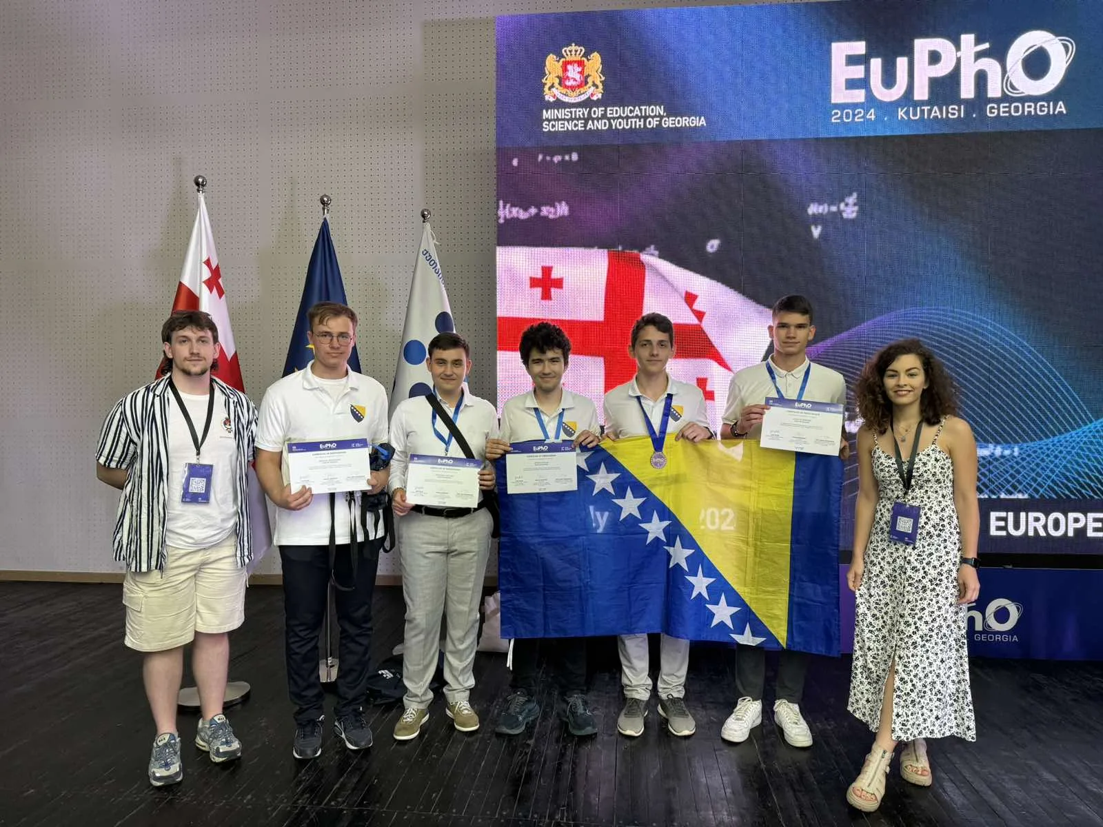 Učenik Muhamed Numanović iz Tuzle osvojio bronzanu medalju na Evropskoj olimpijadi iz fizike