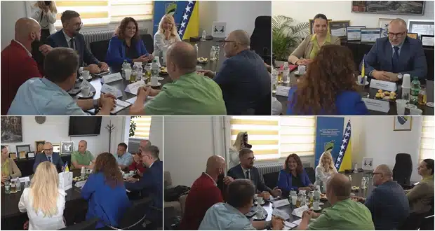 (Video) Posjeta federalne ministrice Ministarstvu obrazovanja i nauke TK