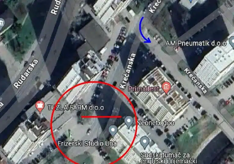 Zbog sanacije vrelovodne mreže saobraća se usporeno u tuzlanskom naselju Kreka