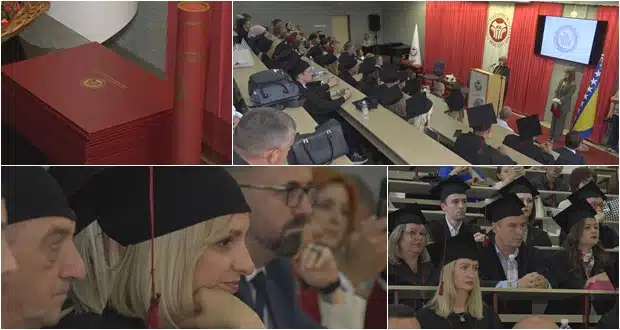 (VIDEO) Održana svečana promocija doktora nauka Univerziteta u Tuzli
