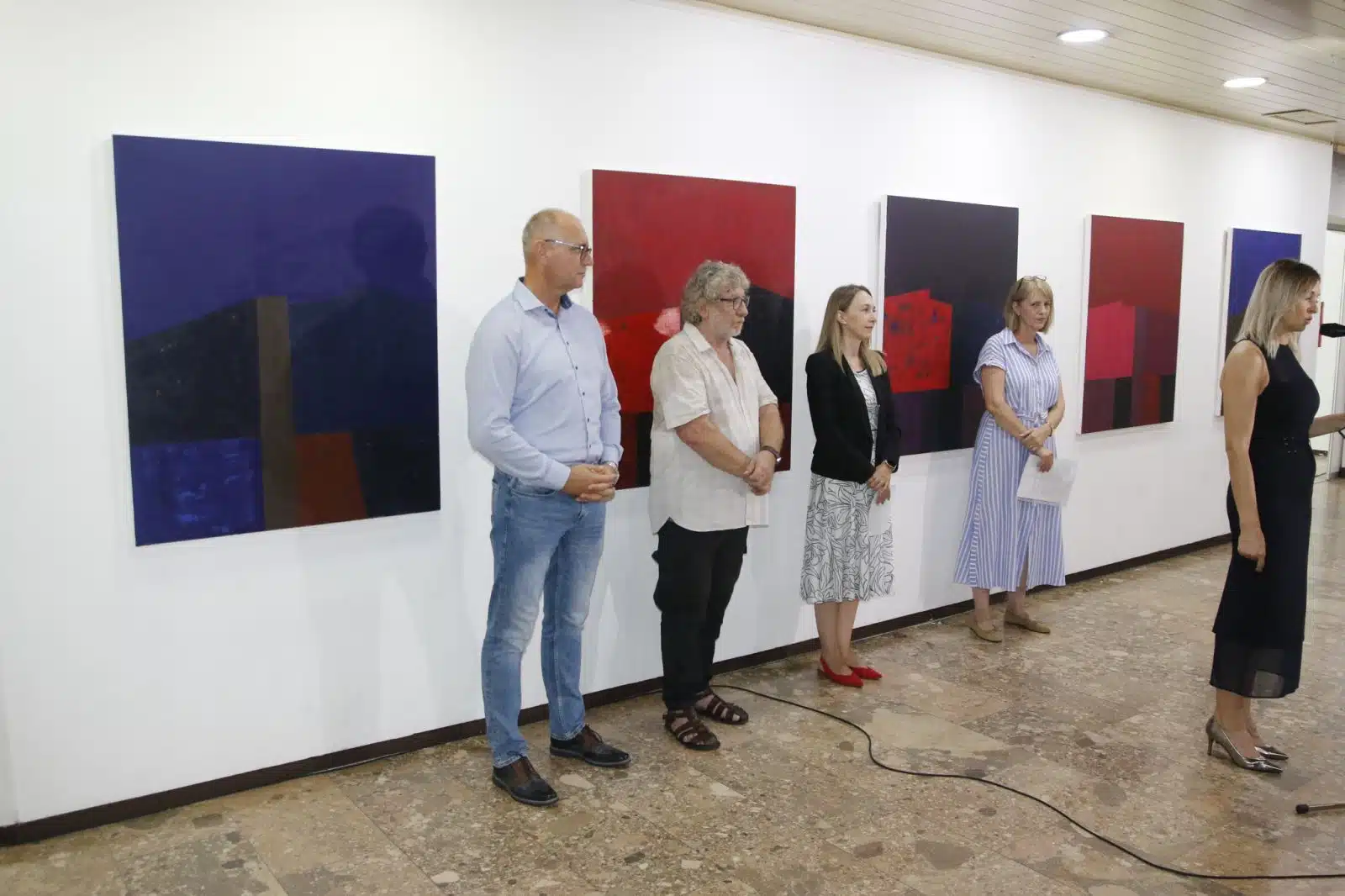 (VIDEO) Izložbom slika Dragana Gačnika otvorena 10. likovna kolonija “Slovenci u Tuzli”