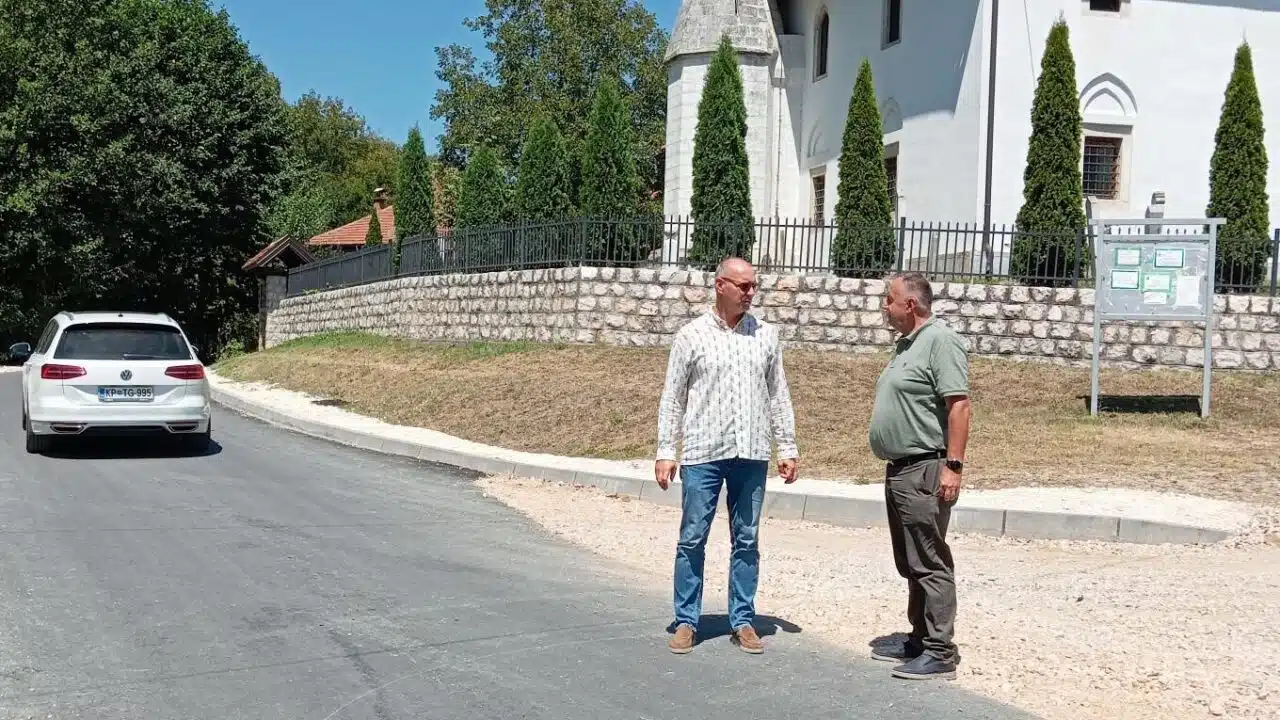 Završena sanacija puta u Ulici Uzeira Mehičića u Gornjoj Tuzli