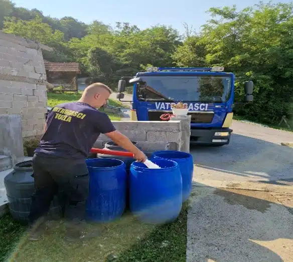 Informacija o dostavi pitke vode u Tuzli