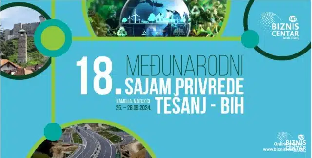 Tešanj: Sajam privrede od 25. do 28. septembra
