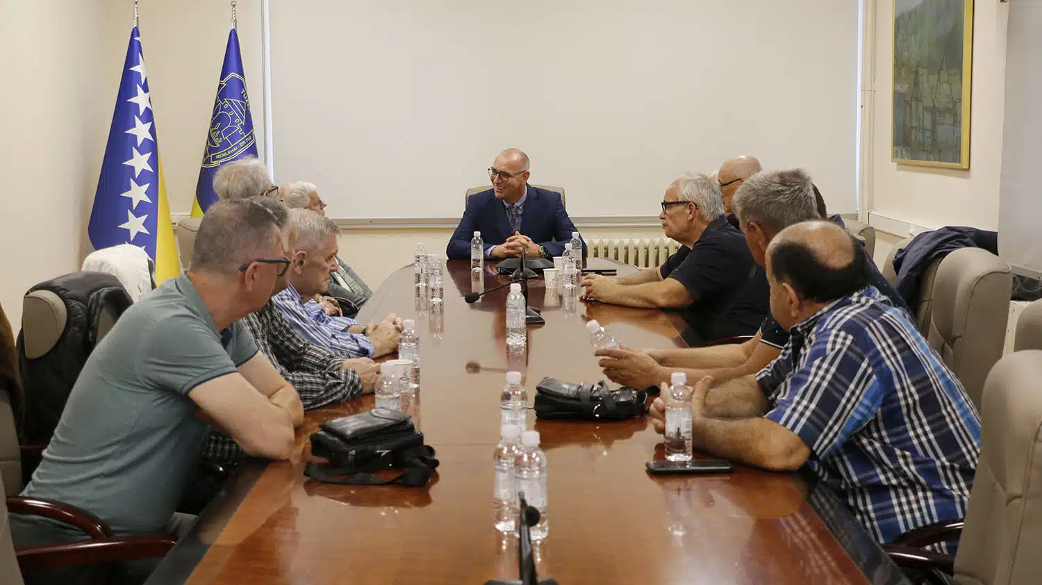 Gradonačelnik Lugavić upriličio prijem za komandante 2. korpusa AR BiH u povodu obilježavanja godišnjice od formiranja