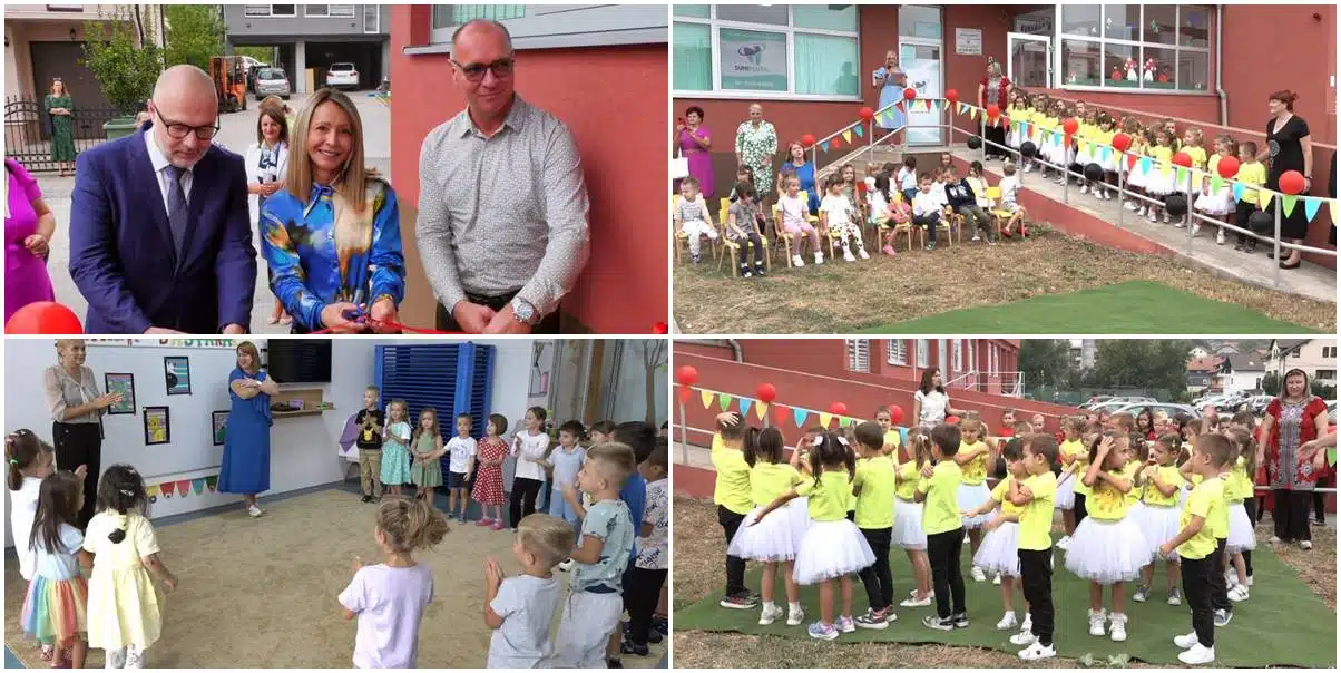 (VIDEO) Upriličena svečanost u povodu otvorenja vrtića Bubamara pri JU Naše dijete Tuzla