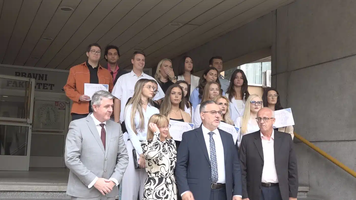 (VIDEO) Studenti Pravnog fakulteta uspješno završili program stručne studentske prakse
