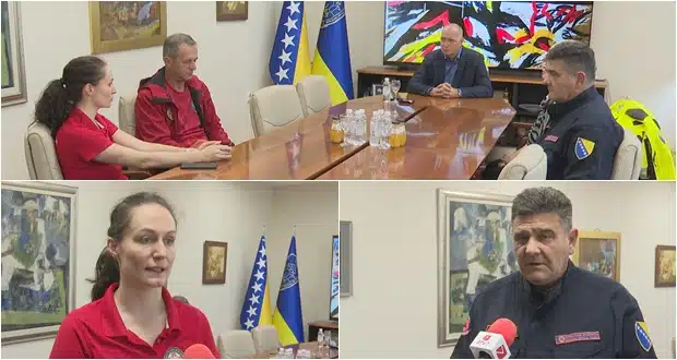 (Video) Sve službe zaštite i spašavanja u Tuzli pripravnosti za pomoć u poplavljenim područjima