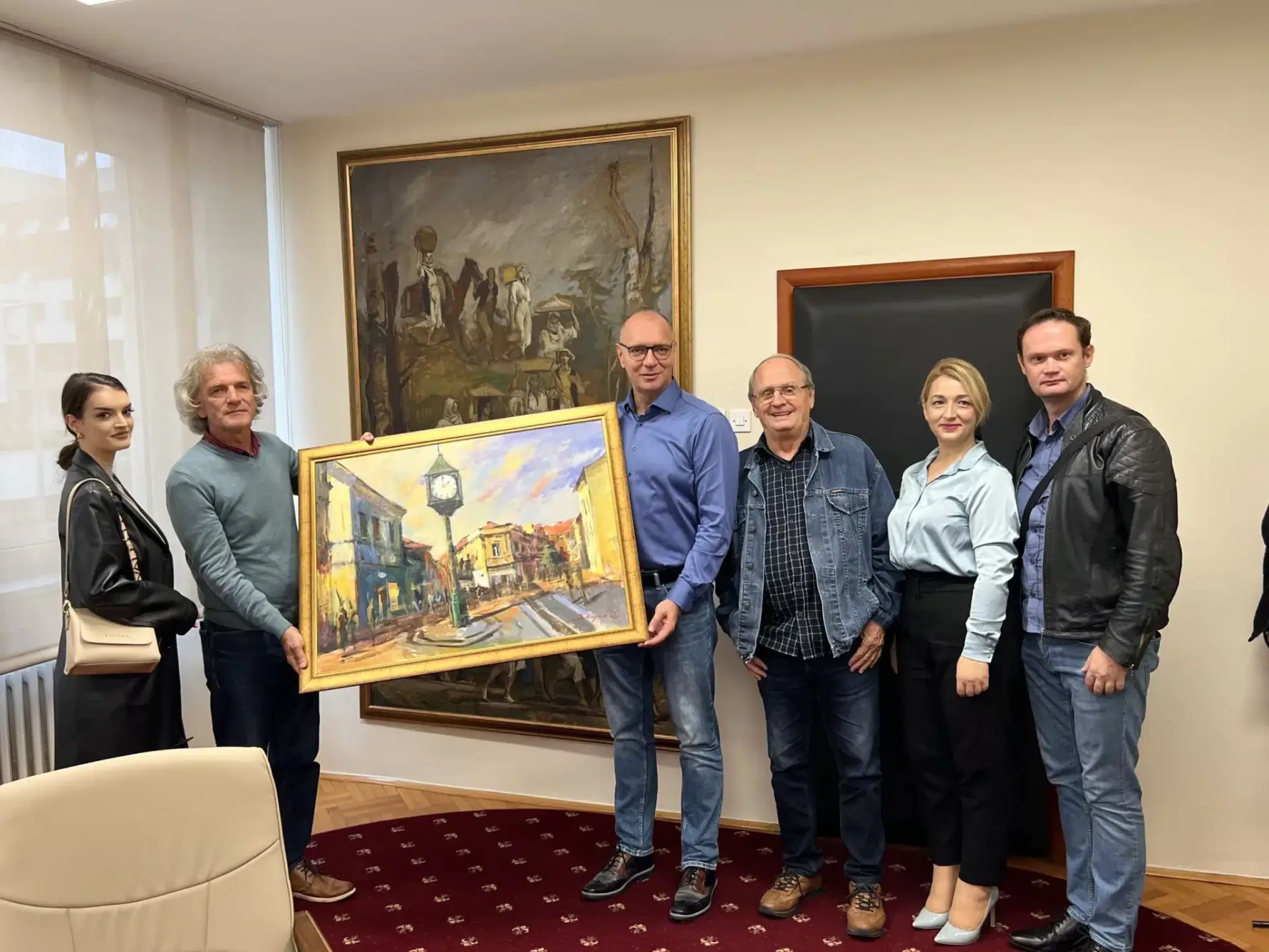 Gradonačelnik Tuzle primio predstavnike Umjetničke likovne kolonije Vršani
