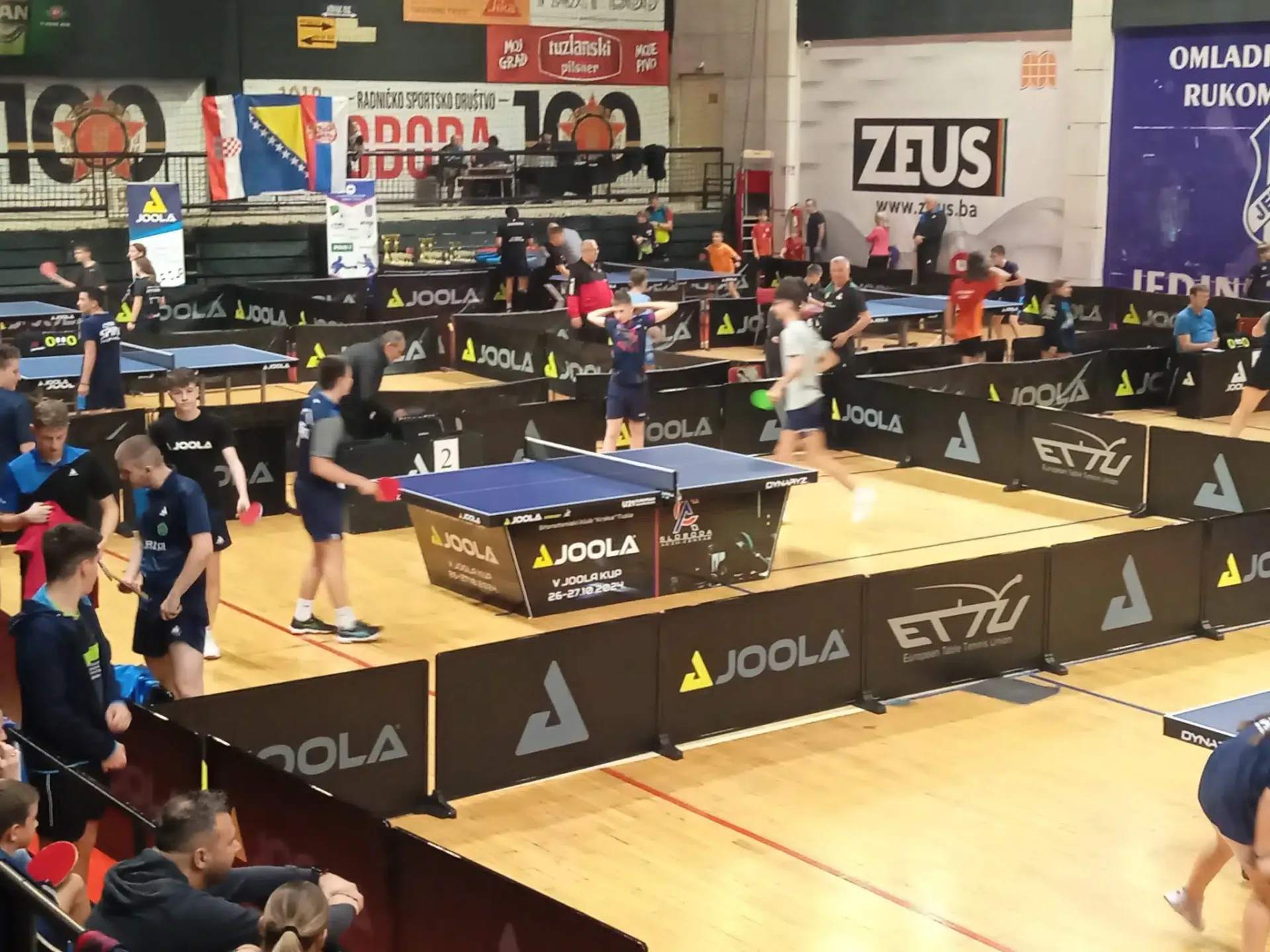 Održan V Međunarodni turnir u stonom tenisu „JOOLA CUP BiH – TUZLA 2024