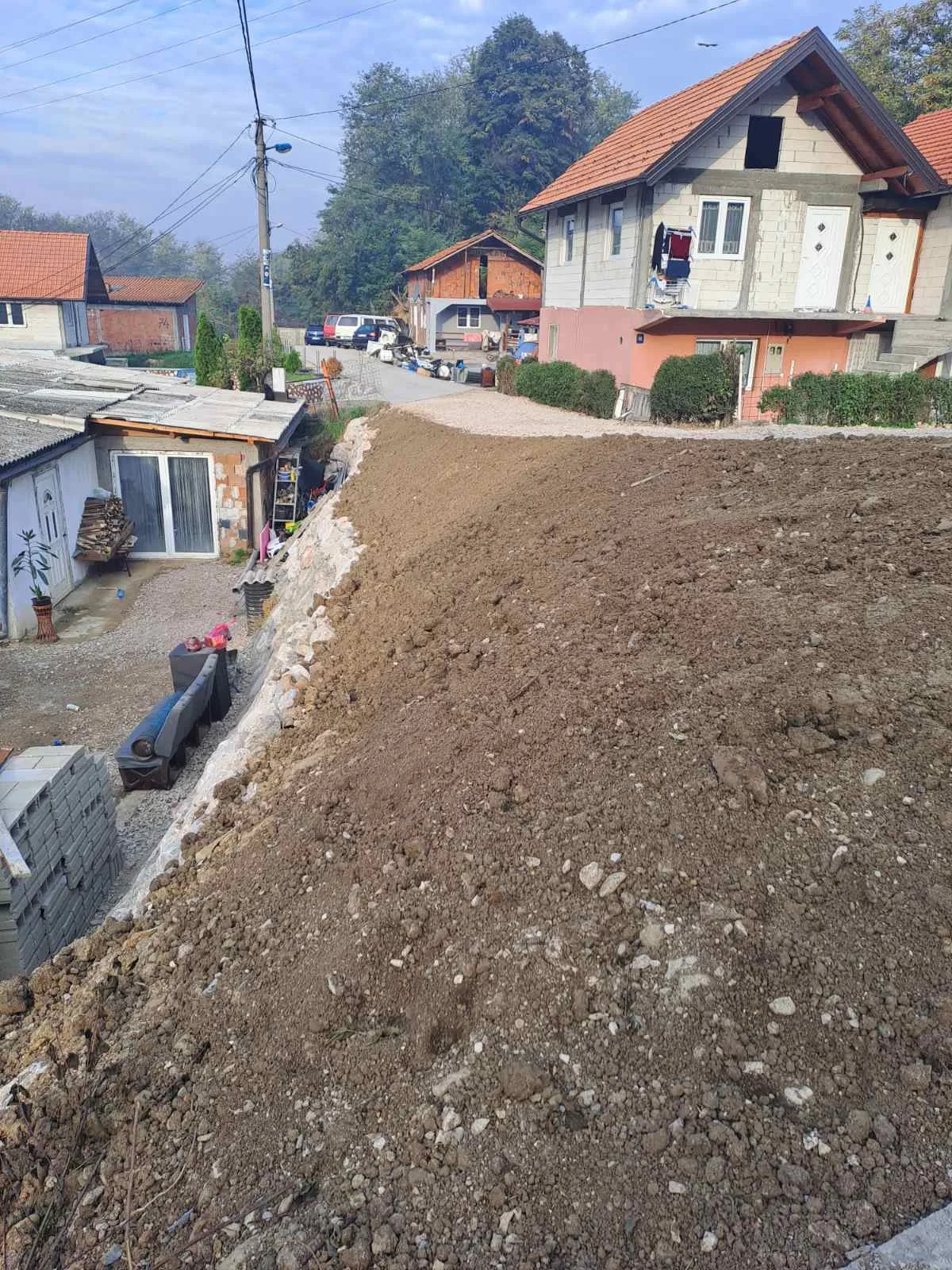 Završeni radovi na sanaciji klizišta i kanalizacione mreže u tuzlanskom naselju Krojčica