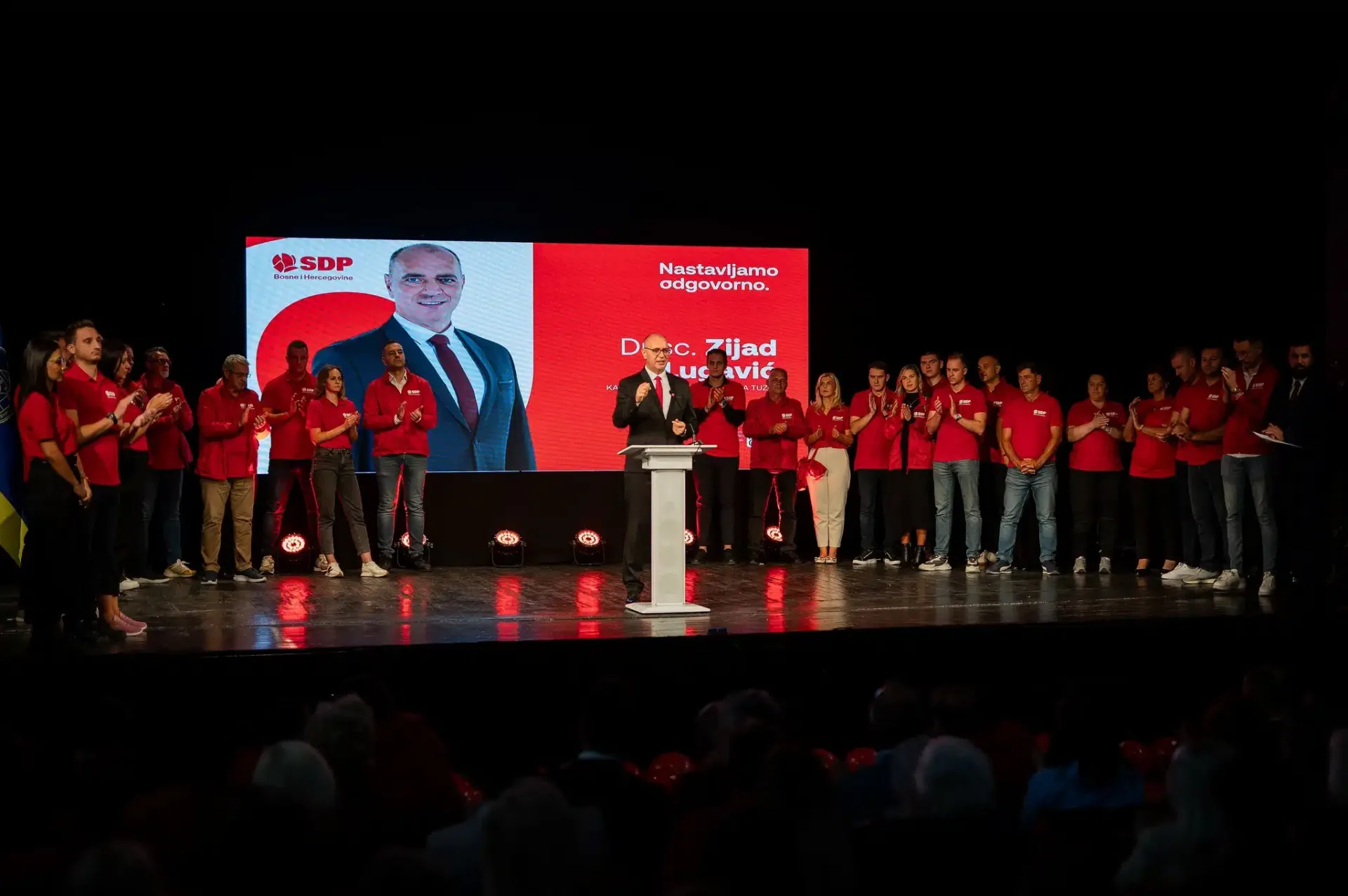 Zijad Lugavić proglasio pobjedu