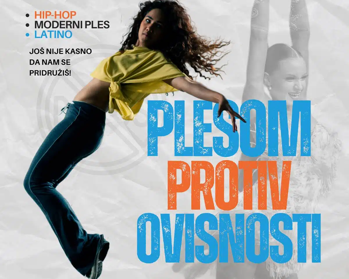 Centar za ples i rekreaciju Tuzla organizuje besplatne radionice plesa za mlade – “Plesom protiv ovisnosti”