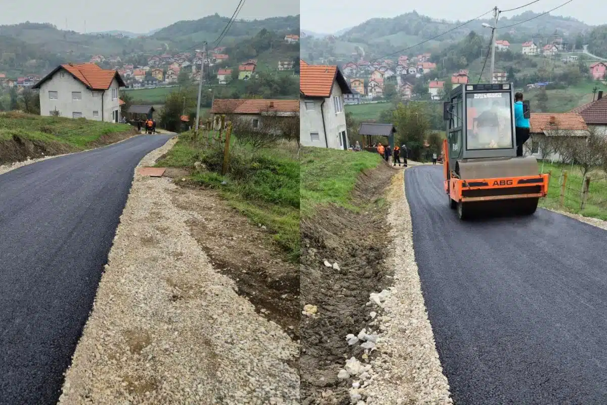 Završeni radovi na putnoj infrastrukturi u tuzlanskim mjesnim zajednicama