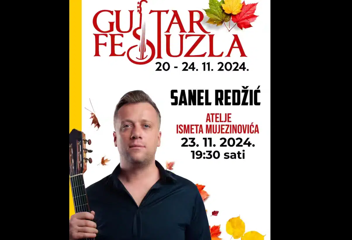 Sanel Redžić, virtuoz klasične gitare, održat će cjelovečernji koncert u Tuzli