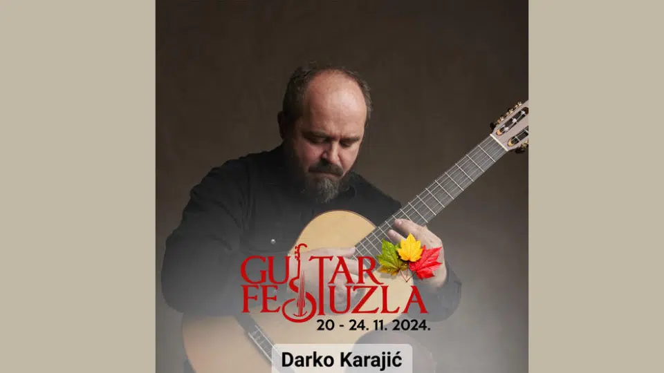 Predstavljamo predavača Darka Karajića na Guitar Fest Tuzla 2024.