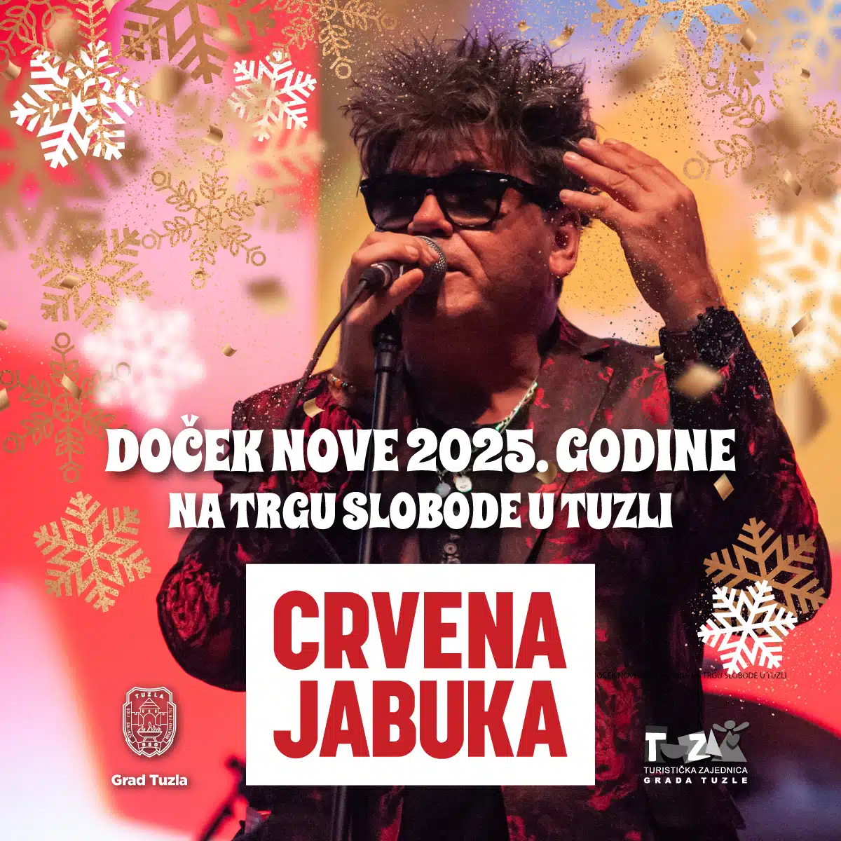Javni doček Nove godine u Tuzli