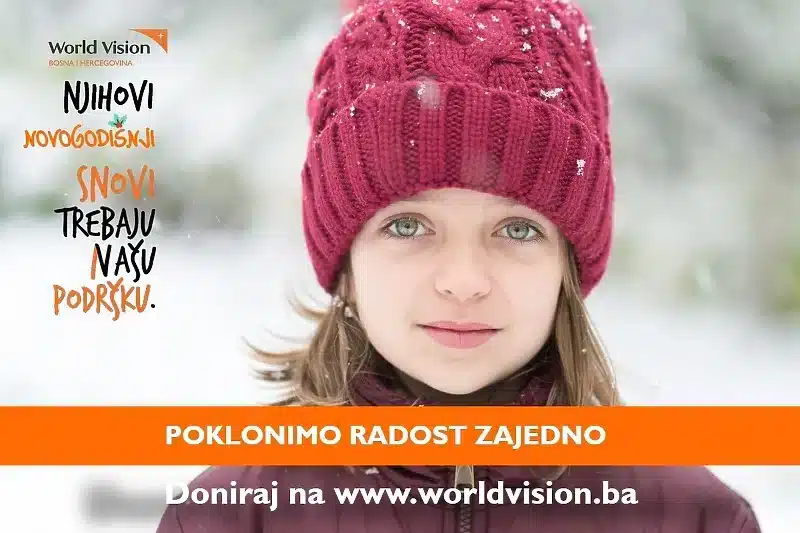 World Vision BiH novogodišnji paketići-Poklonimo radost zajedno