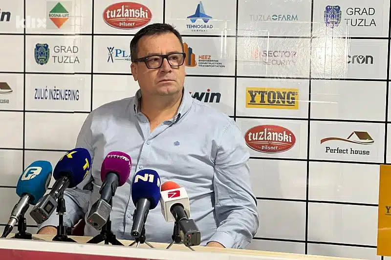 Husić raspustio tim i trenera Slobode, priprema plan za budućnost kluba