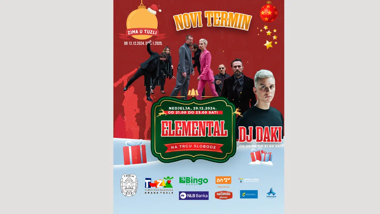 Poznat novi termin nastupa grupe “Elemental” u Tuzli