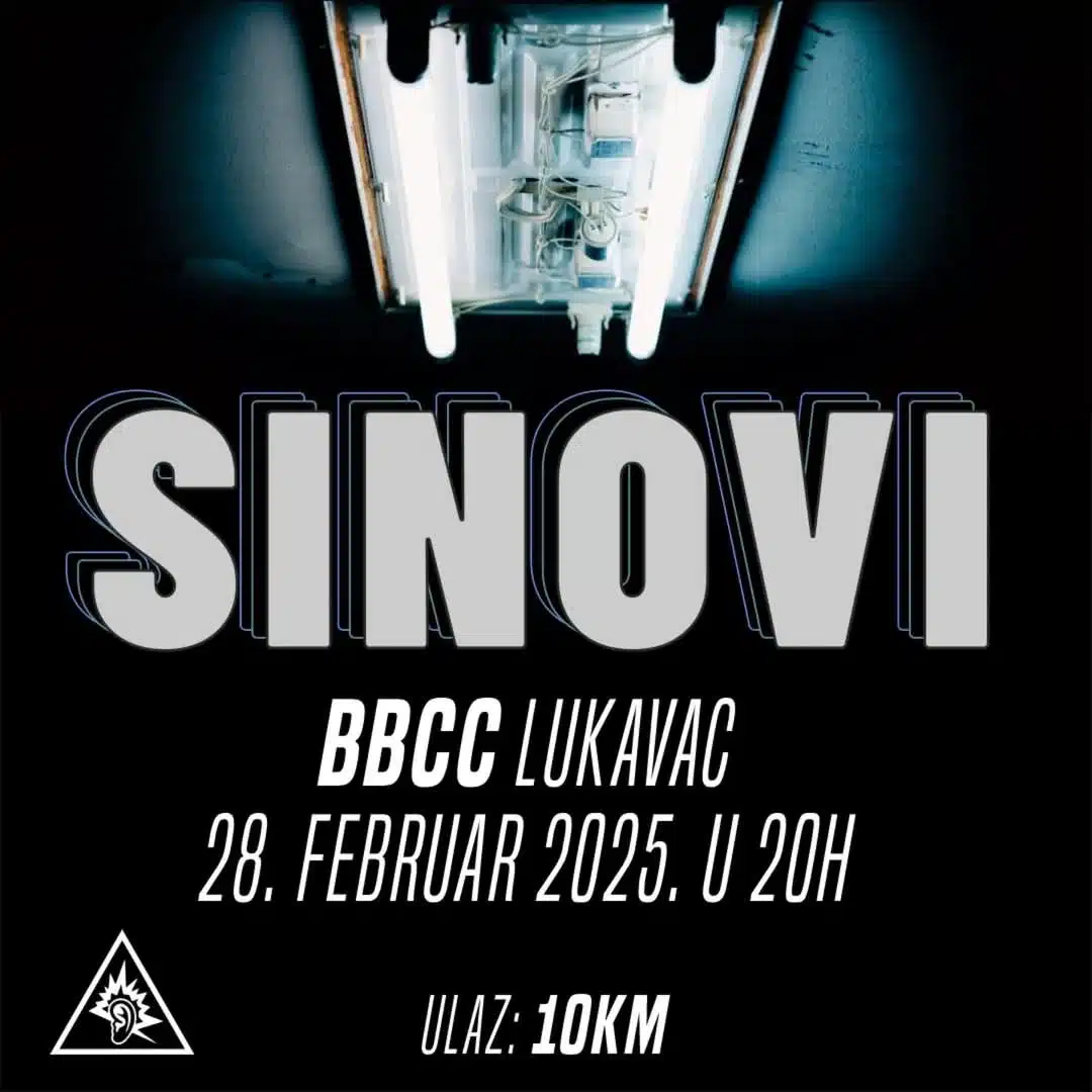 Bend Sinovi uživo u Lukavcu: Rock eksplozija 28. februara!