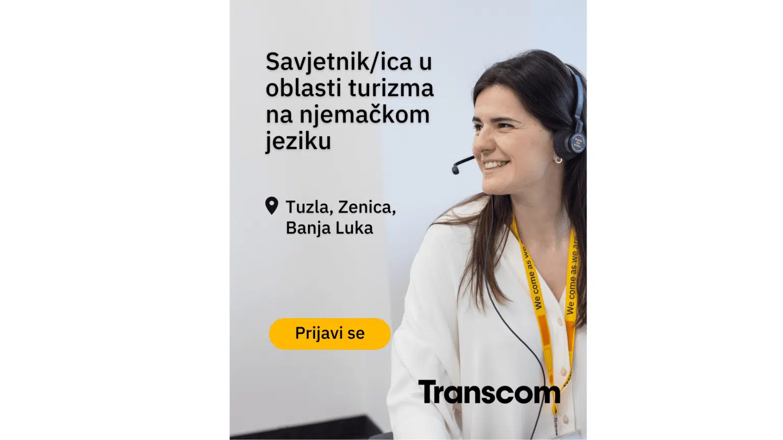 Iskoristi svoju strast za putovanjima i izgradi karijeru! Pridruži se Transcom timu