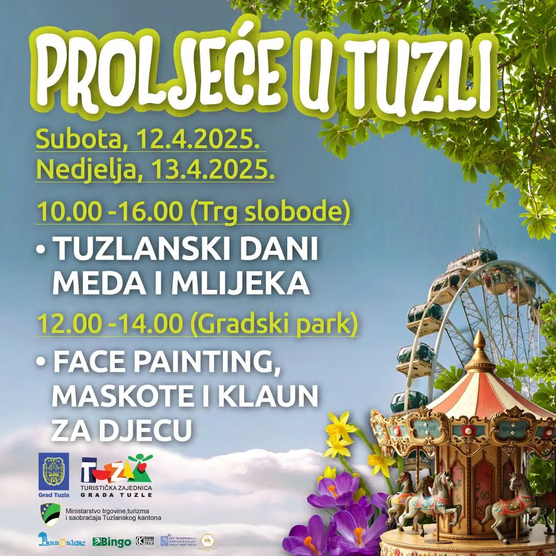 Proljeće u Tuzli: Treći vikend donosi med, mlijeko i osmijehe! 