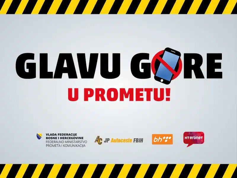 Najava početka kampanje „Glavu gore! Stop korištenju mobitela u prometu“