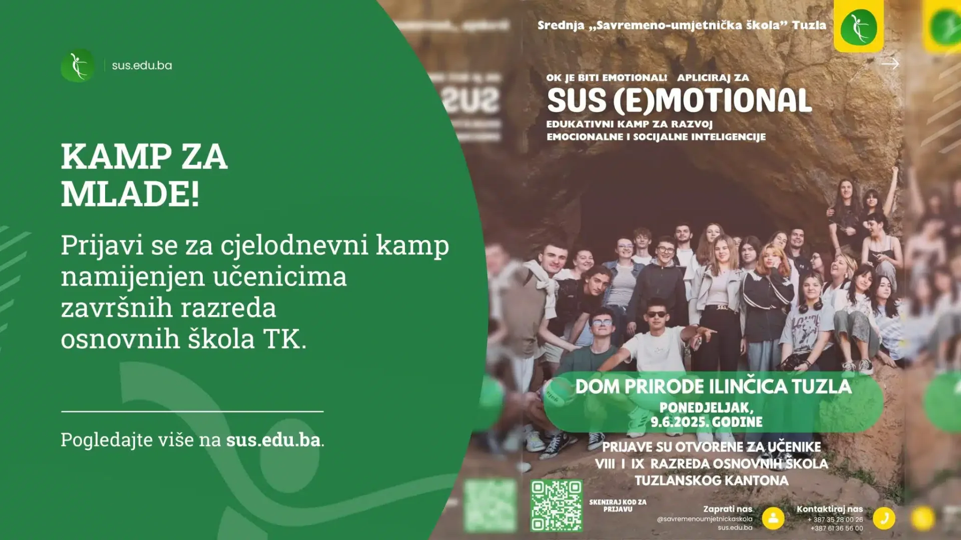 Još imate vremena: Prijavite se za kamp „Sus(e)motional“ – dan za pamćenje na Ilinčici!