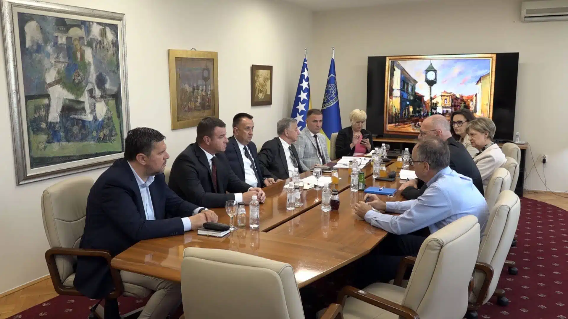 Sastanak Lakića i Lugavića: Tuzla dobija oko 500.000 KM iz Projekta pravedne tranzicije u BiH (VIDEO)