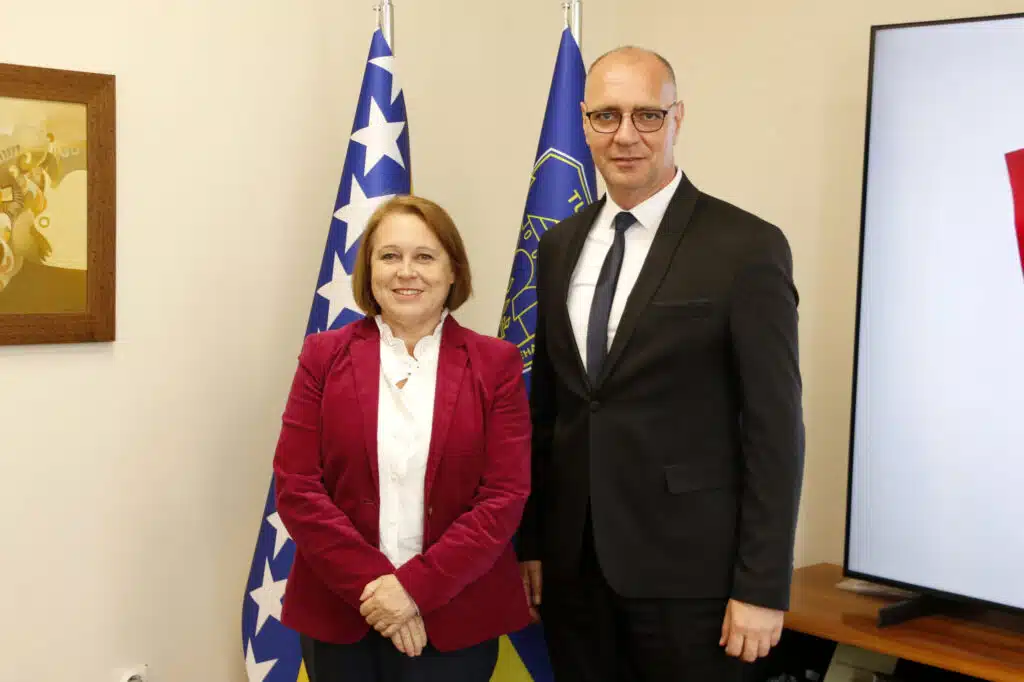 Gradonačelnik Tuzle ugostio ambasadoricu Kraljevine Belgije – Christine Detaille